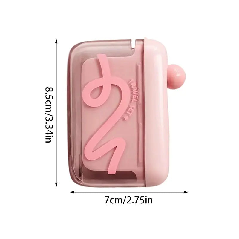 Portable Home Use Floss Box Automatic Pop - Apress Type Pop-Up Dental Floss, Count Dental Flosser, Portable and Refillable for Home, Restaurant, and On-The-Go Oral Care Supplies