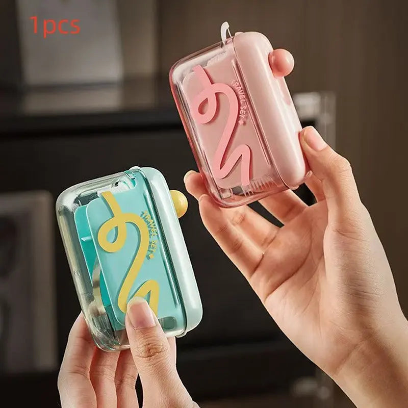 Portable Home Use Floss Box Automatic Pop - Apress Type Pop-Up Dental Floss, Count Dental Flosser, Portable and Refillable for Home, Restaurant, and On-The-Go Oral Care Supplies